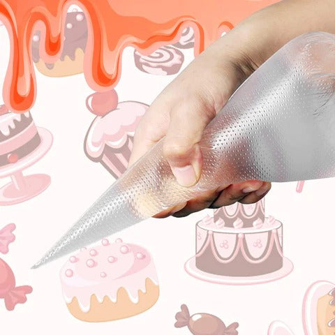 100 Pcs Small Size Disposable Piping Bag