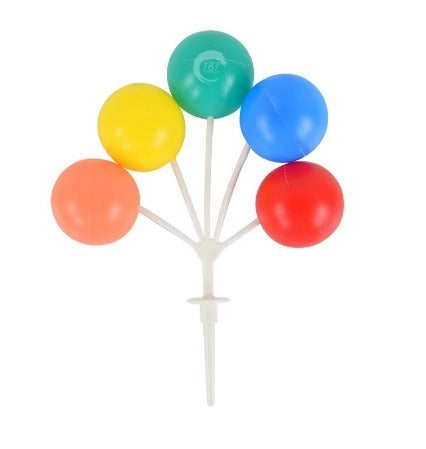 Mini Plastic Balloon Cake Topper