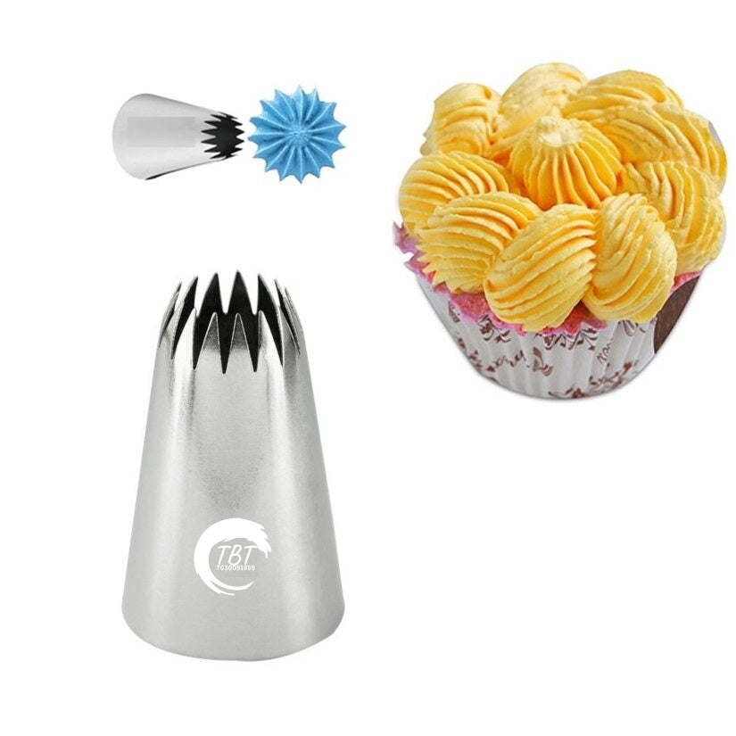 Stainless Steel Modak Icing Piping Nozzle - No195