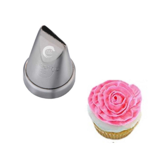 Noor Stainless Steel Small Petal Icing Piping Nozzle - No11