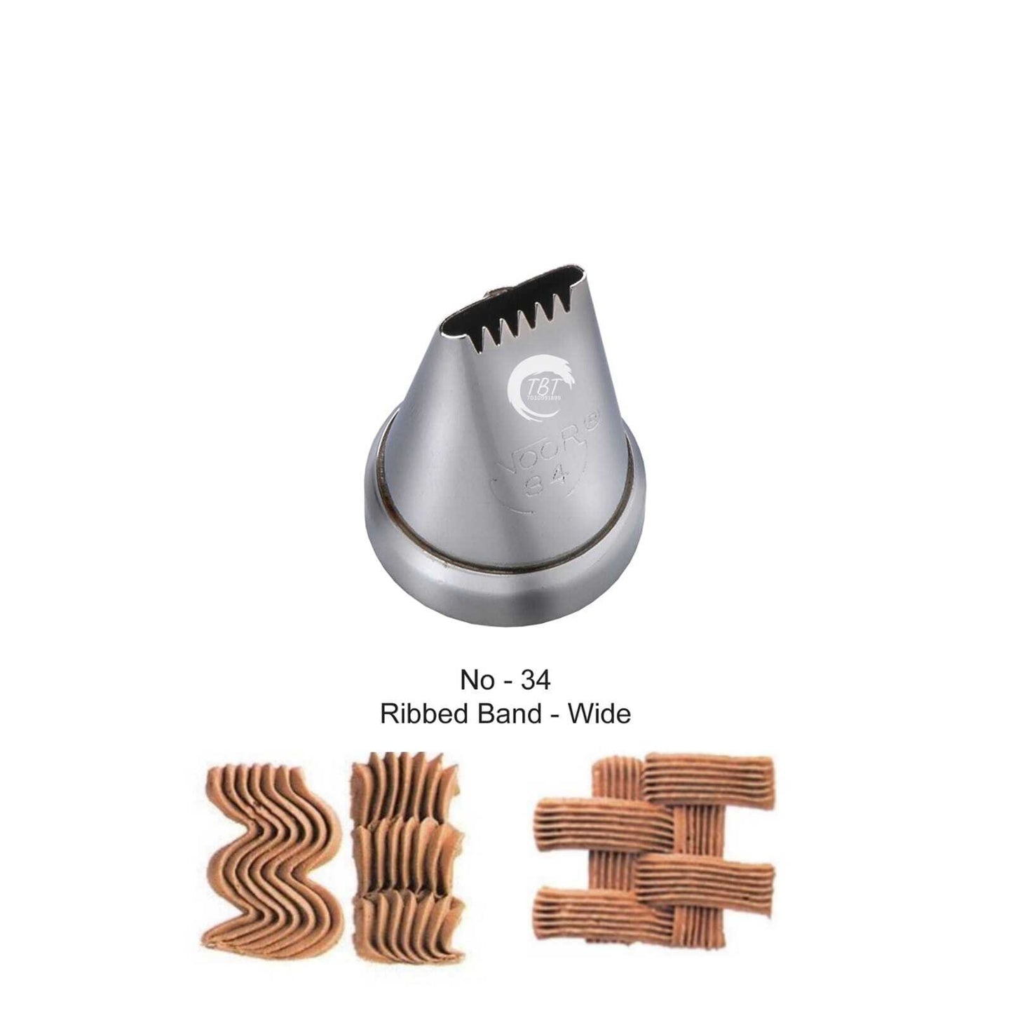 Noor Icing Piping Basket Nozzle - No34