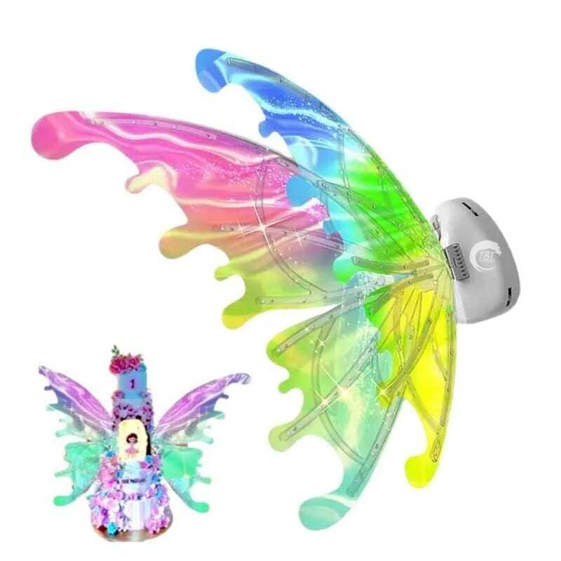 Electrical Butterfly Fairy Moving Wings Butterfly Theme Cake