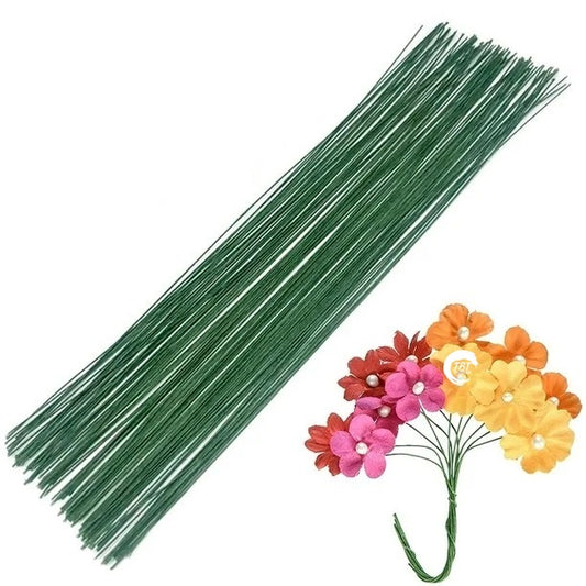 Green Flexible Floral Flower Wire