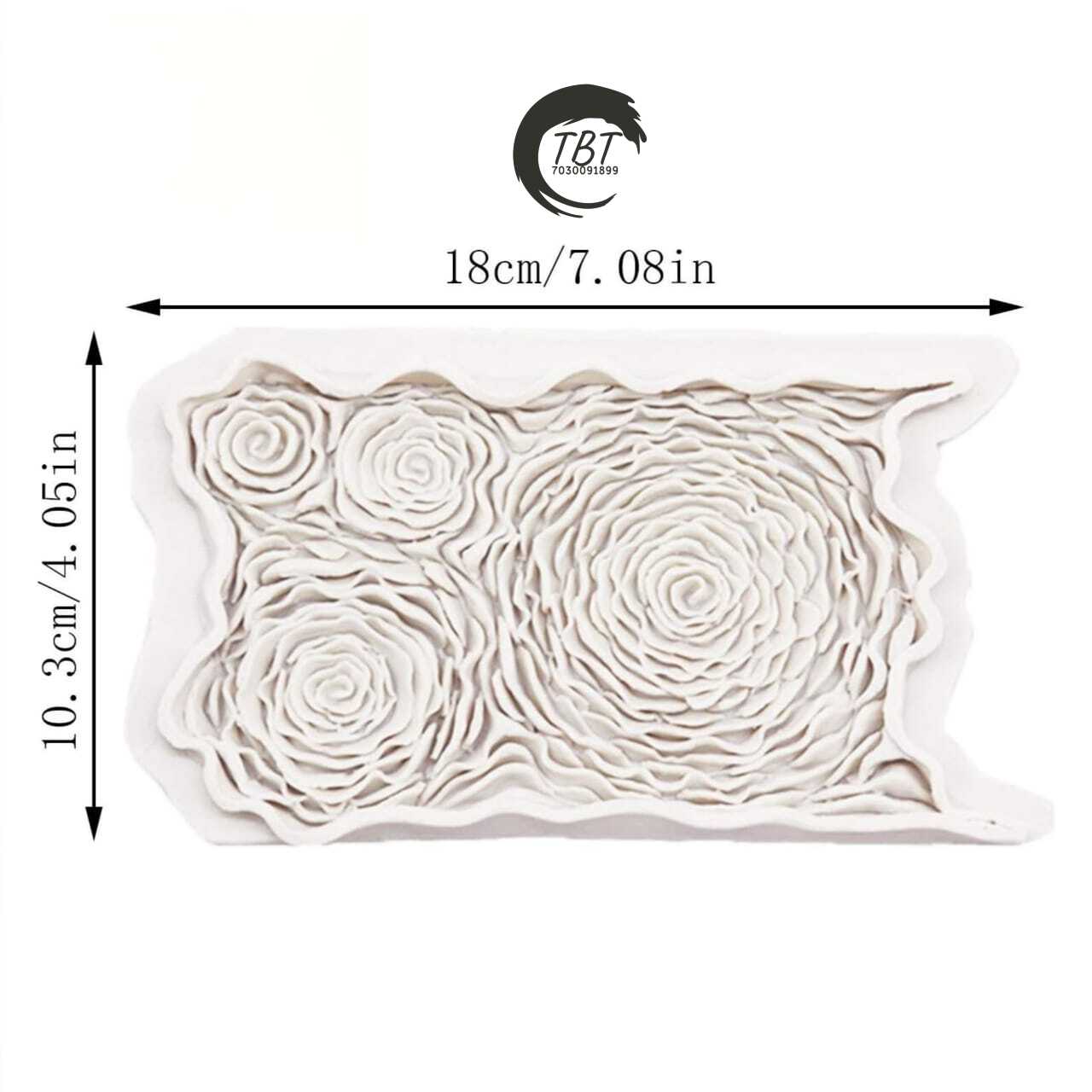 Carnation Flower Fondant Mold