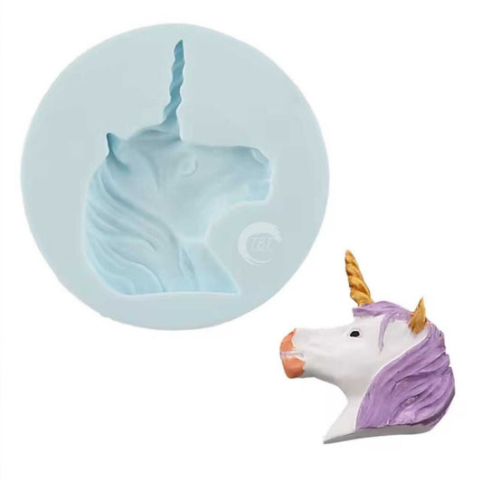Unicorn Face Silicone Fondant Mold