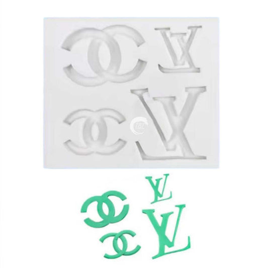 Channel And Louis Vuitton Silicone Fondant Mold