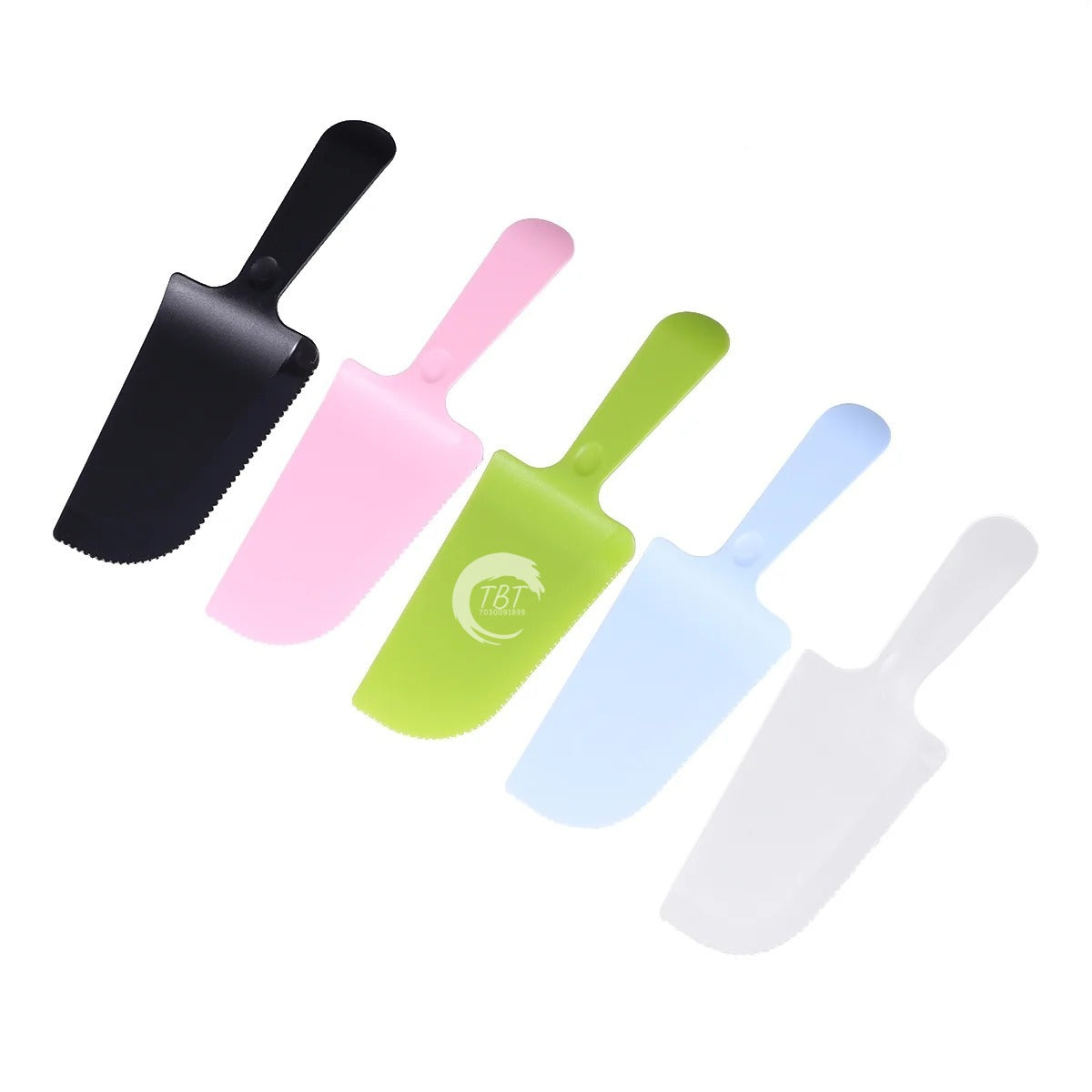 Plastic Cake Cutting Knife - Set Of 5 Piece