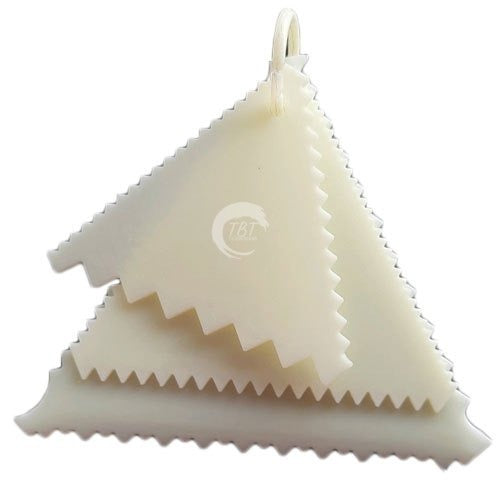 3 Pcs Cake Scraper
