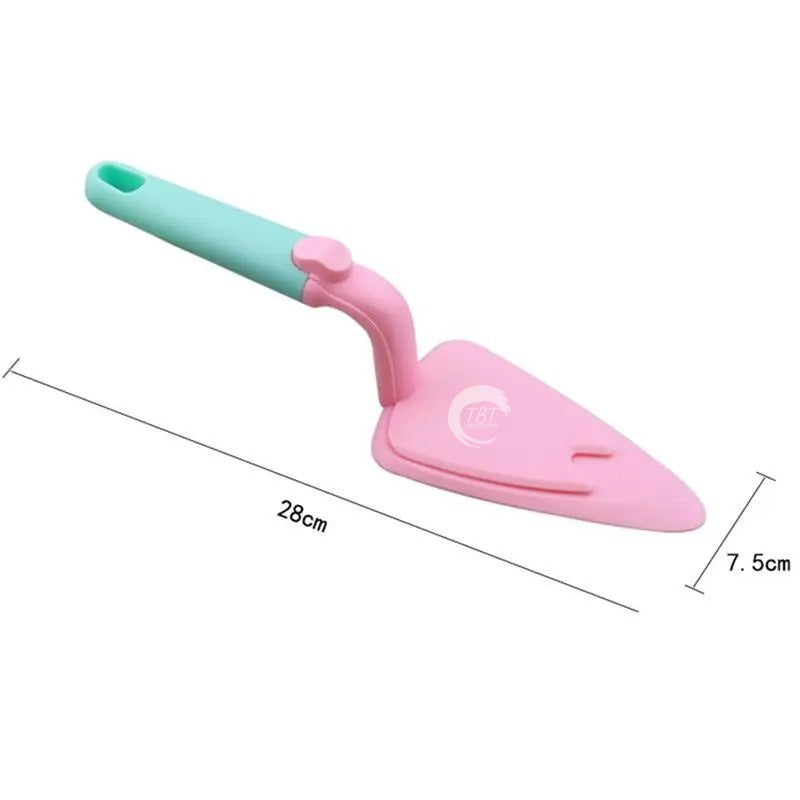 Plastic Cake Pastry Server With Trigger