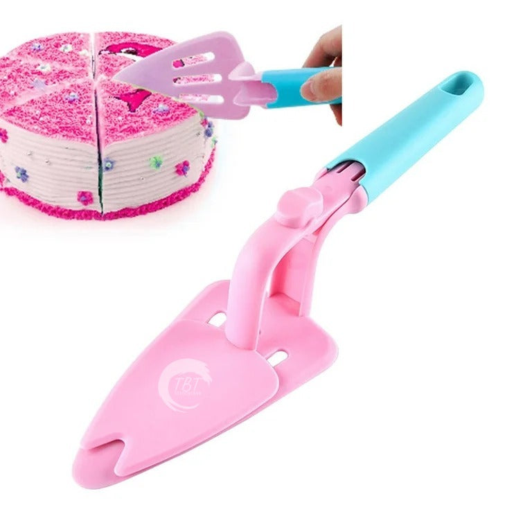 Plastic Cake Pastry Server With Trigger
