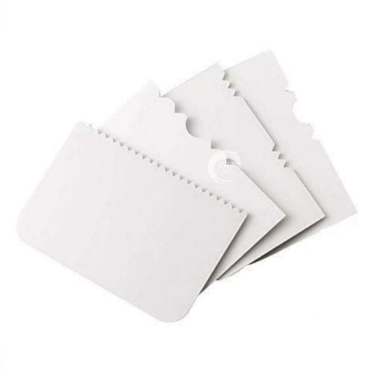 4 Pcs Cake Scraper
