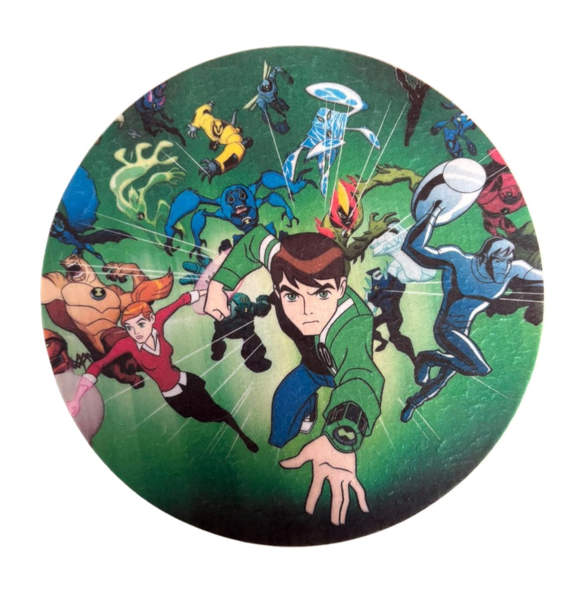 Ben 10 Edible Round Precut Topper