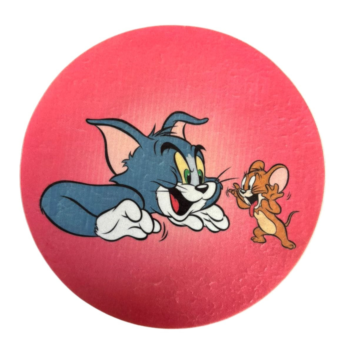 Tom And Jerry Edible Round Precut Topper