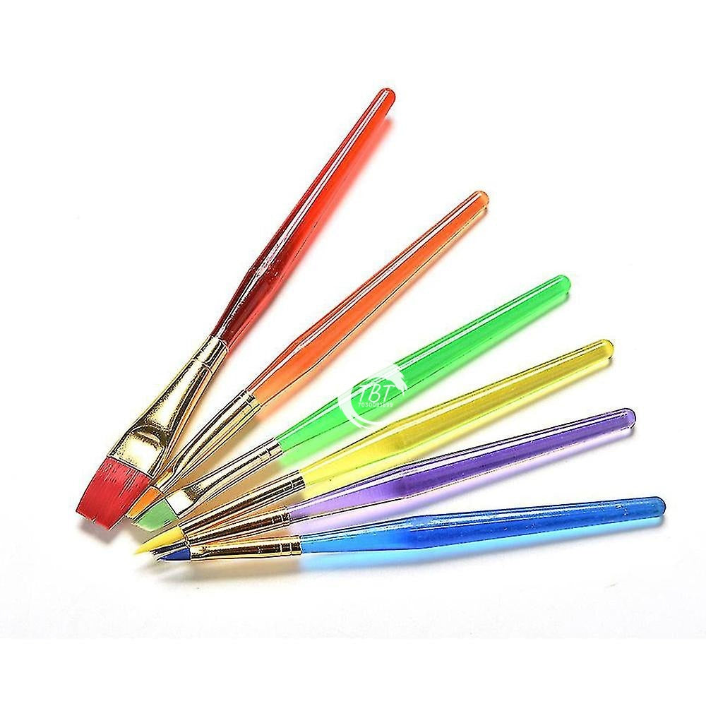 Paint Brush Set Of 6 Pcs