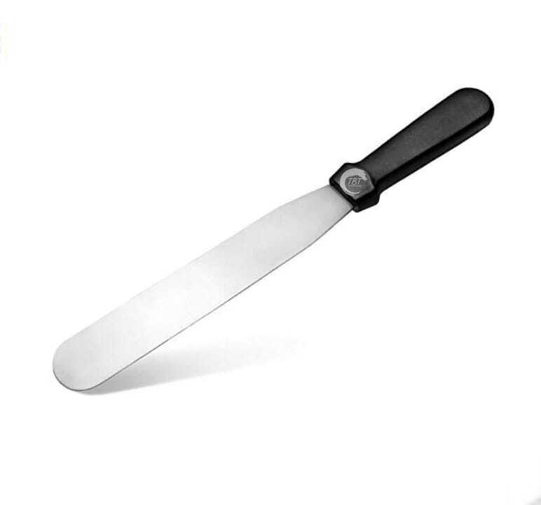 Stainless Steel Straight Palette Knife And Spatula - 8 Inch