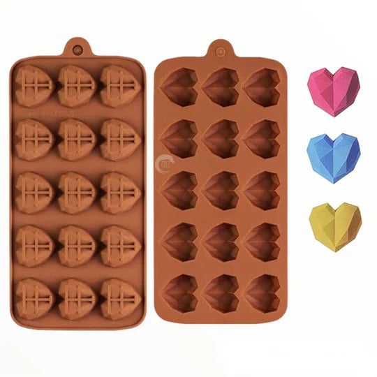 Mini Heart Pinata Chocolate Silicone Mold