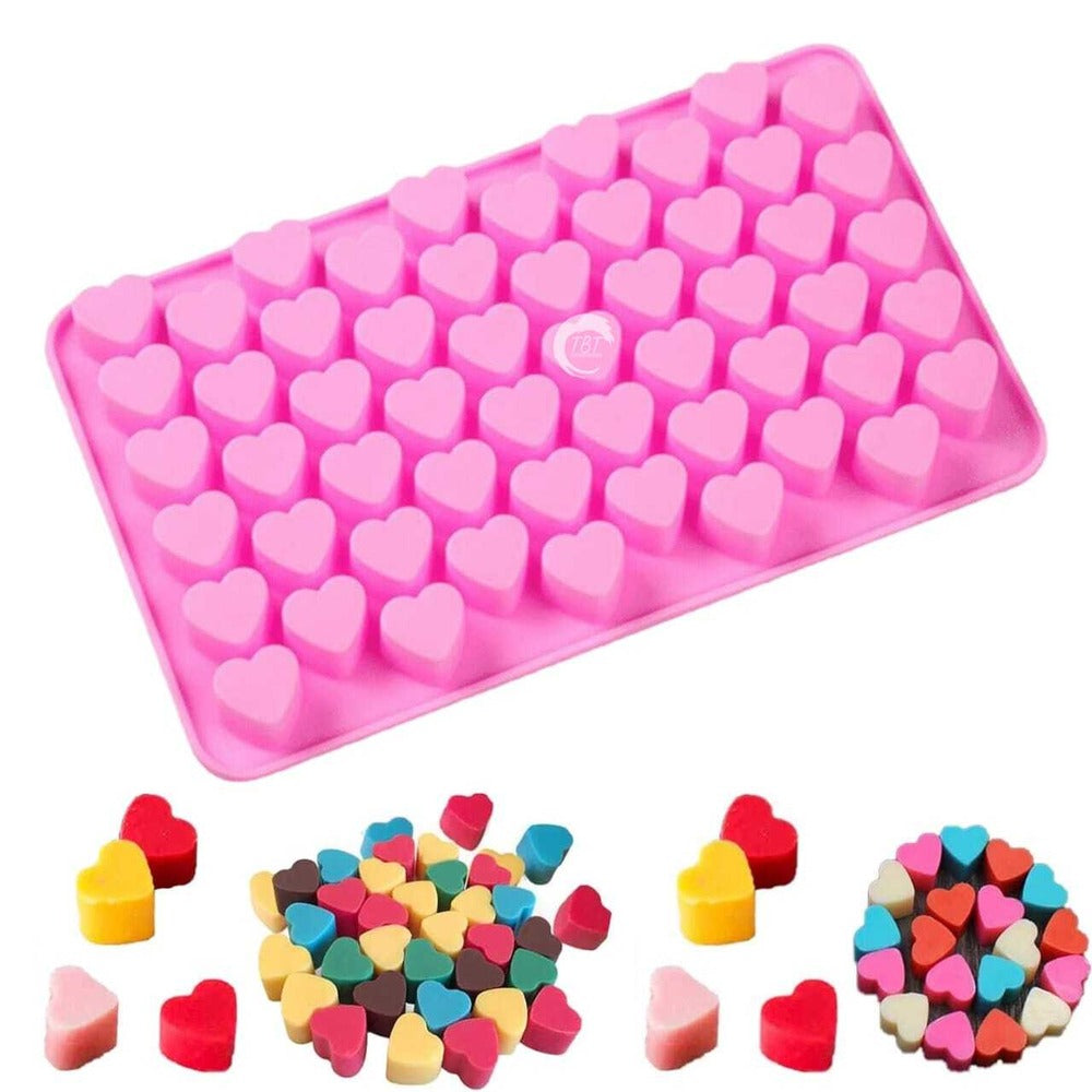 Mini Heart Shape Chocolate Silicone Mold