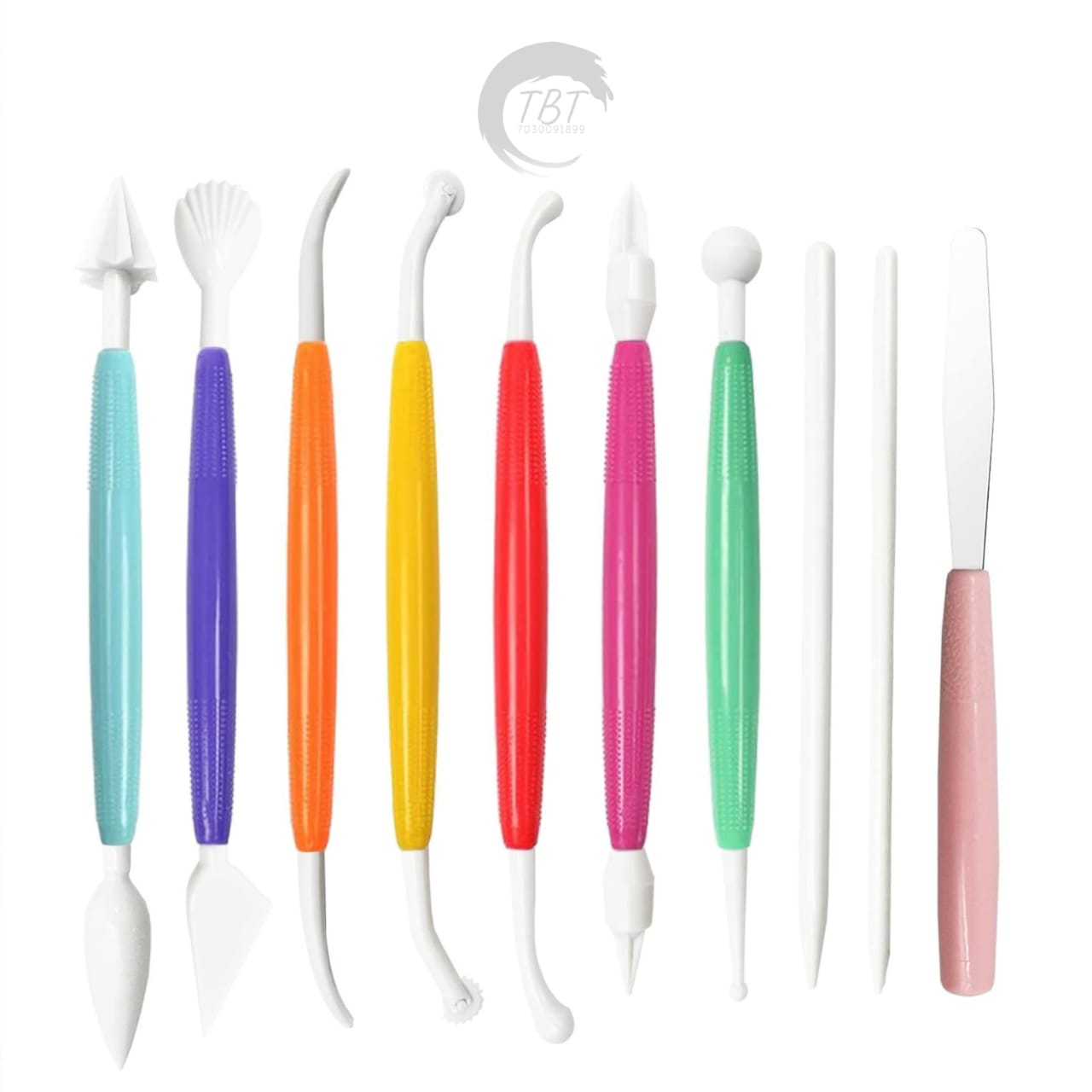 Plastic Modeling Sculpting Bone Tool Set 10Pcs