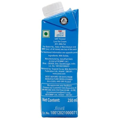 Amul Fresh Cream 250Ml