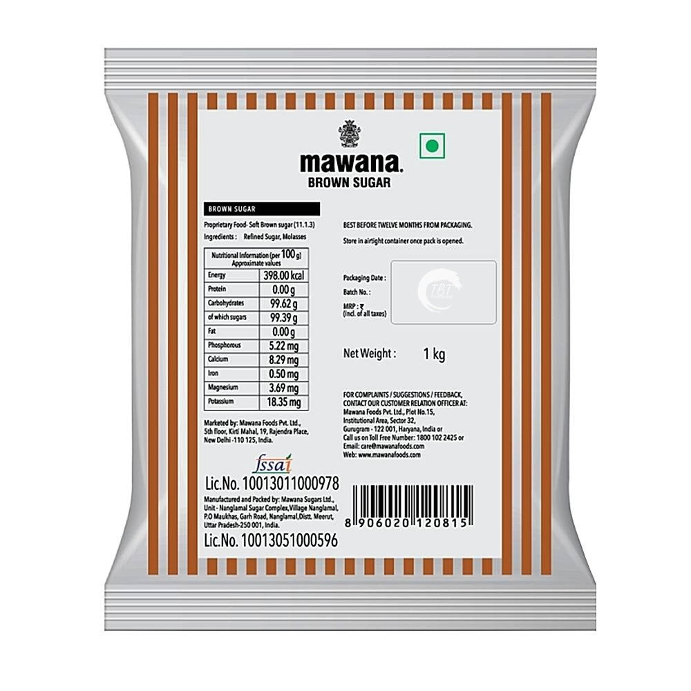 Mawana Brown Sugar 1kg