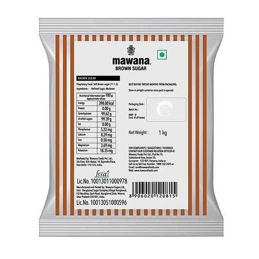 Mawana Brown Sugar 1kg