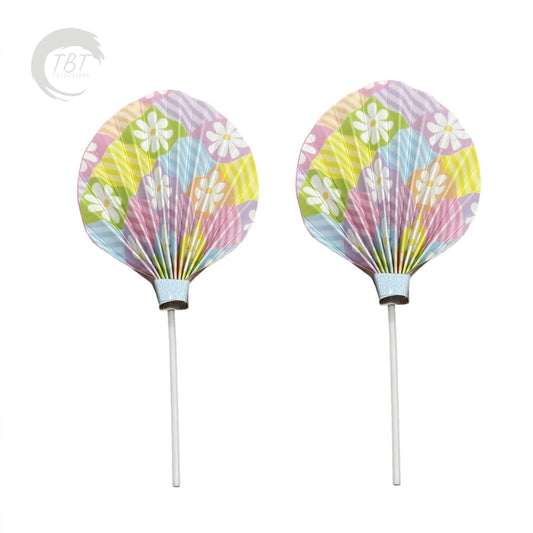 Paper Palm Leaf Cake Topper #12 (Set of 2)