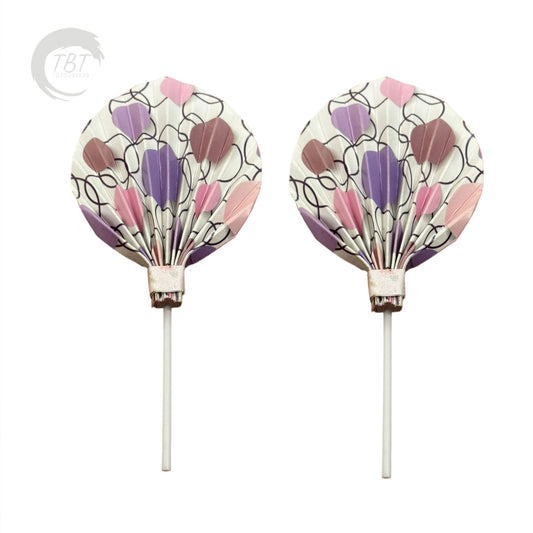 Paper Palm Leaf Cake Topper #17 (Set of 2)