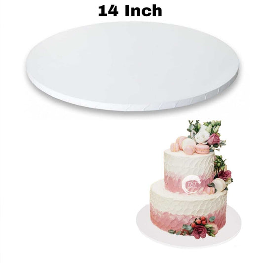 Round White Drum Board/Cake Drum Base 14 Inch