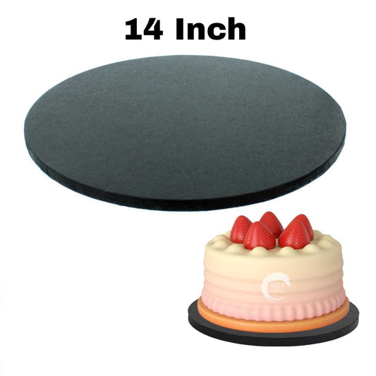 Round Black Drum Board/Cake Drum Base 14 Inch