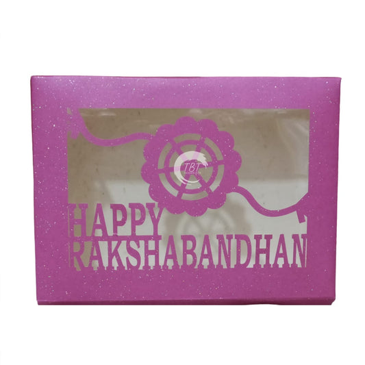 Happy Raksha Bandhan 12 Cavity Chocolate Box #1 [ Without Cavity ]