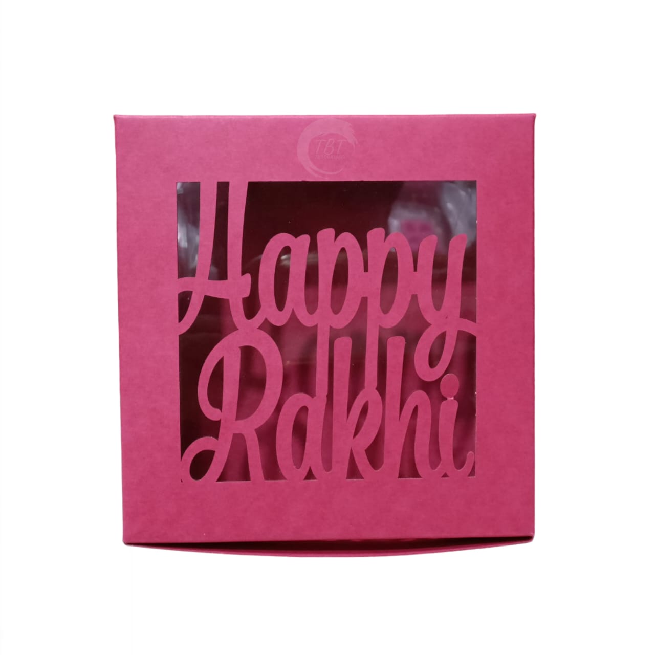 Happy Raksha Bandhan 9 Cavity Chocolate Box [ Without Cavity ]
