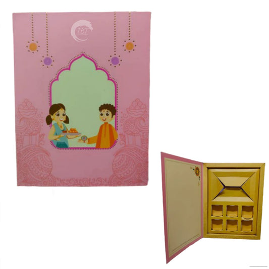 Raksha Bandhan Book Case Box [Pink]