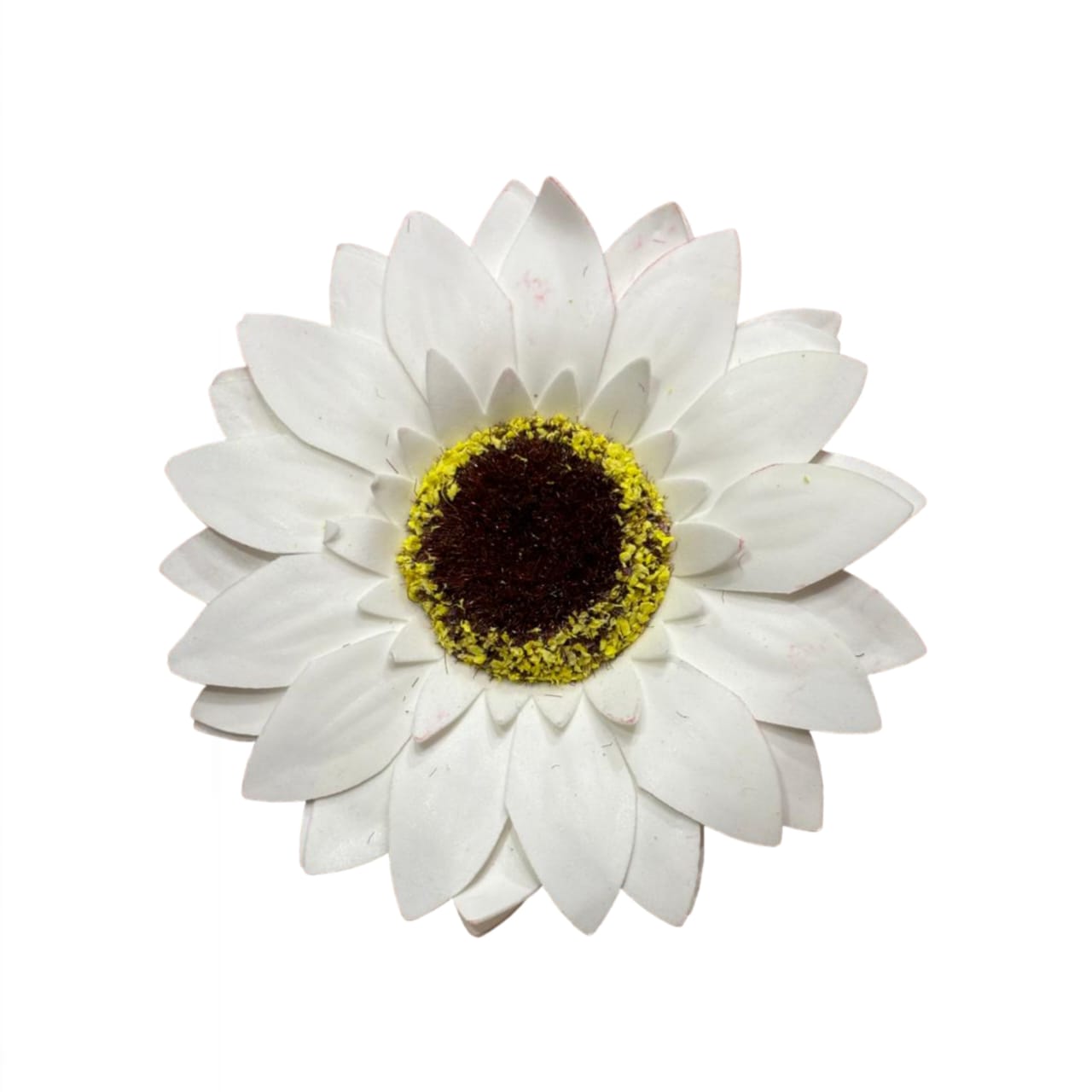 White Artificial Sunflower
