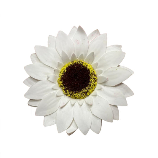 White Artificial Sunflower