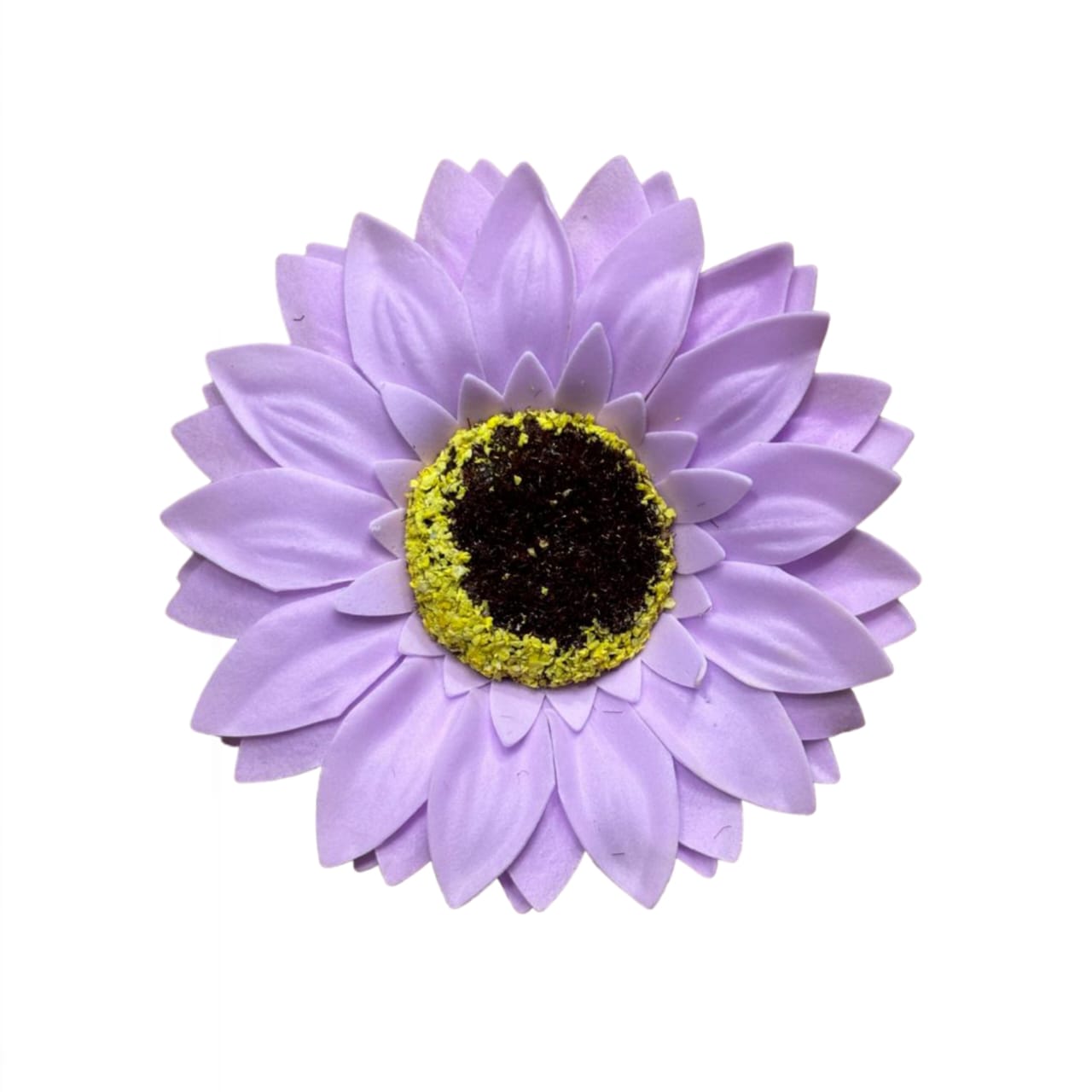 Purple Artificial Sunflower