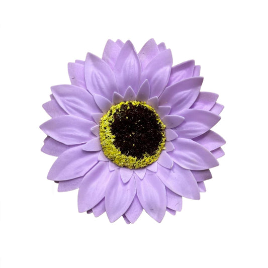 Purple Artificial Sunflower