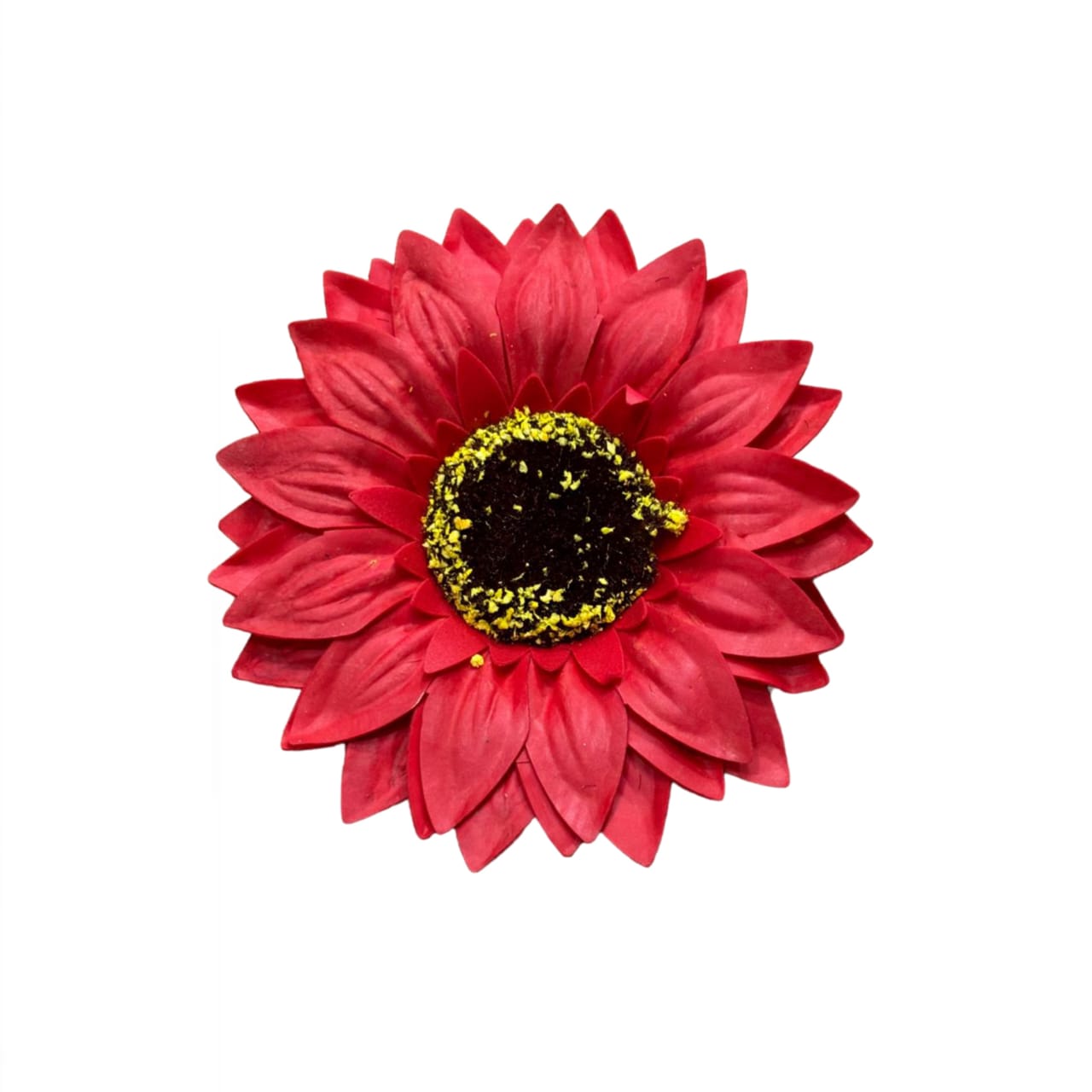 Red Artificial Sunflower