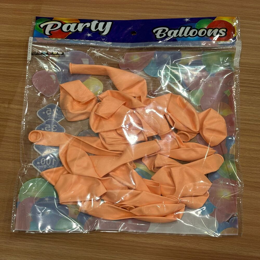 Pastel Balloon Packet (Orange)