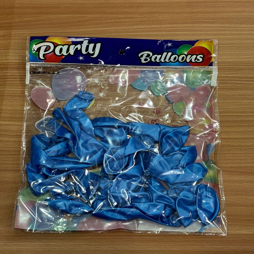 Metallic Balloon Packet (Blue)