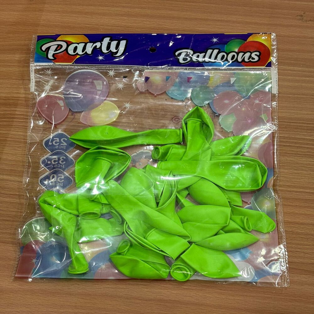 Metallic Balloon Packet (Green)