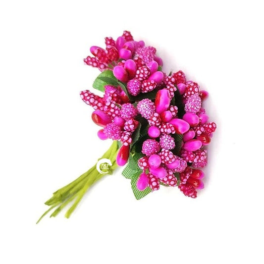 Artificial Pollen Flower Pink