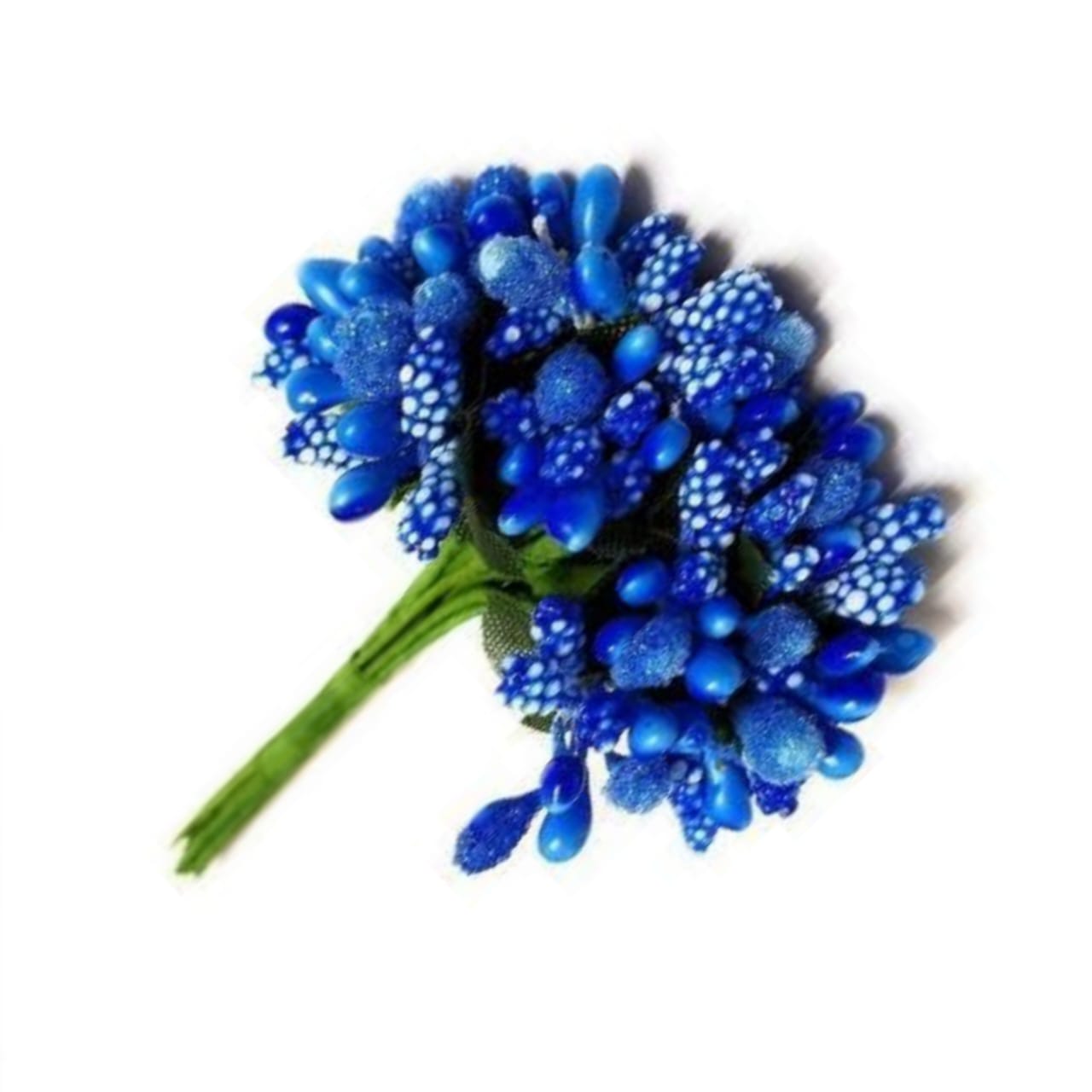 Artificial Pollen Flower Dark Blue