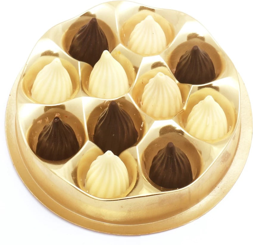11 Cavity Modak Packing Round Shape Modak PVC Box