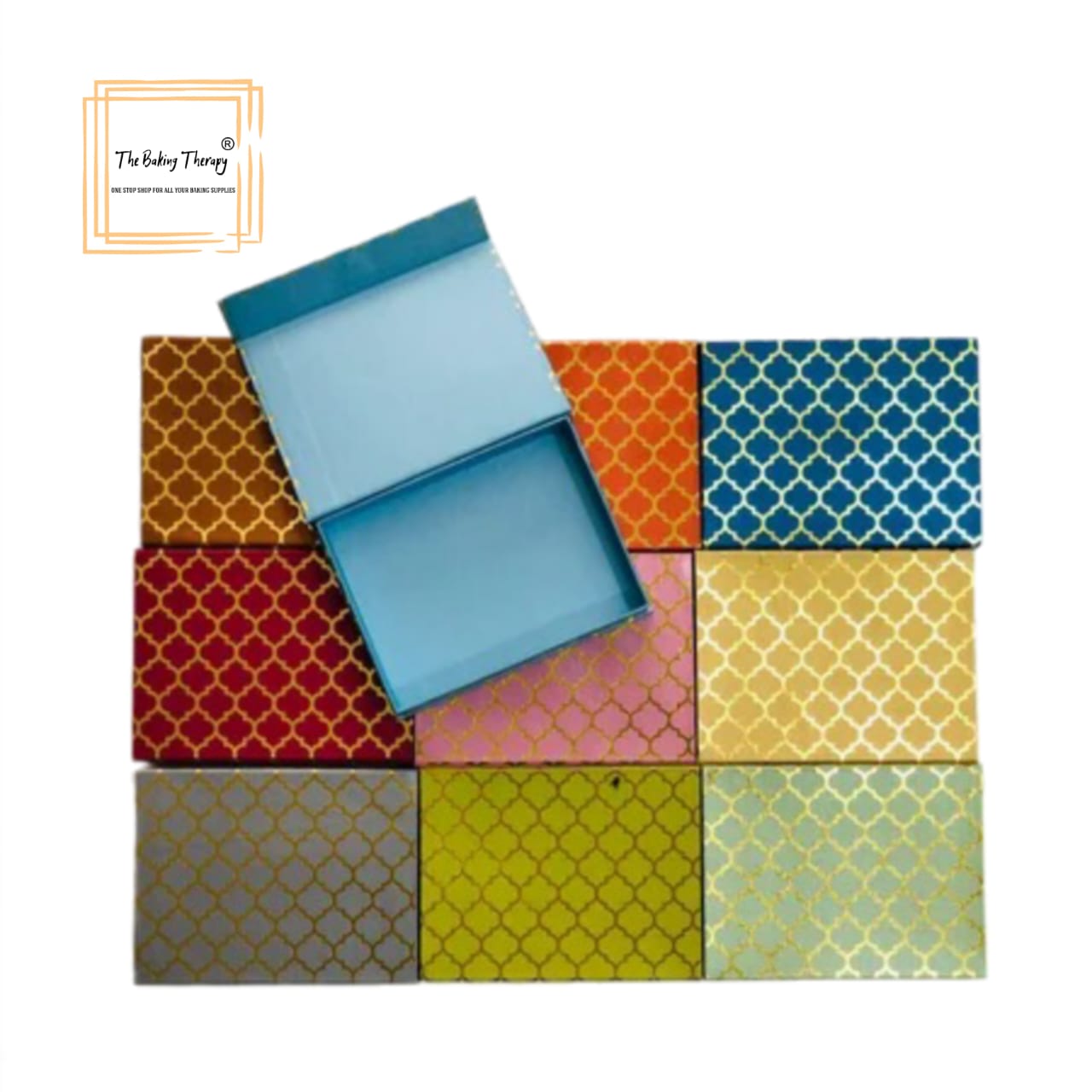 12 Cavity Foldable Rigid Chocolate Box With Magnetic Flap #4