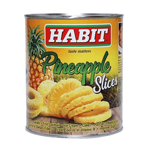 Habit Pineapple Sliced Tin (850gm)