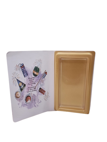 Happy Diwali Book Shape Chocolate Box Greetings With Chocolate #3