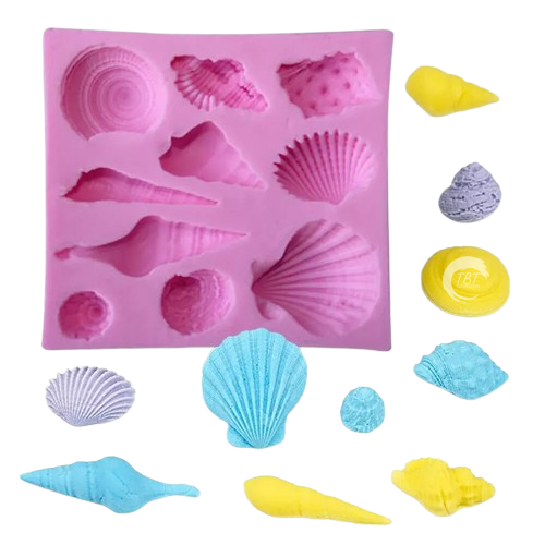 Sea Creatures Silicone Fondant Mold