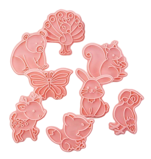 Animal And Birds Cookie And Fondant Cutter