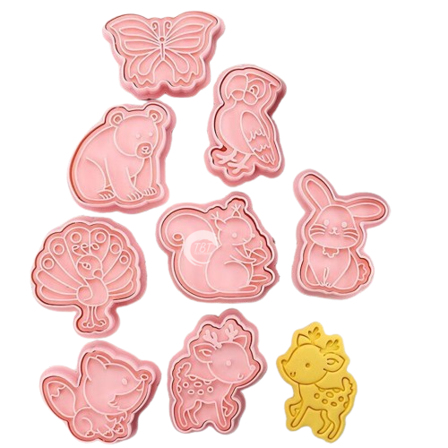Animal And Birds Cookie And Fondant Cutter
