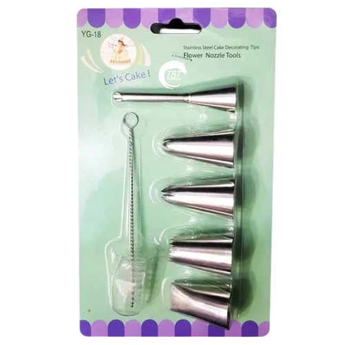 Flower Nozzle Tool With Brush